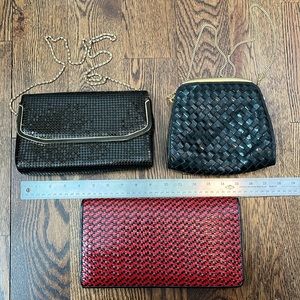 Vintage purses and clutch lot